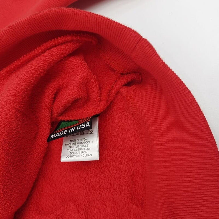 Denim Trs Hoodie Red