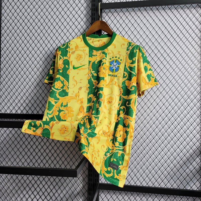 Brazil Special Edition Floral Jersey 2022 - 2023 - FetchStyles