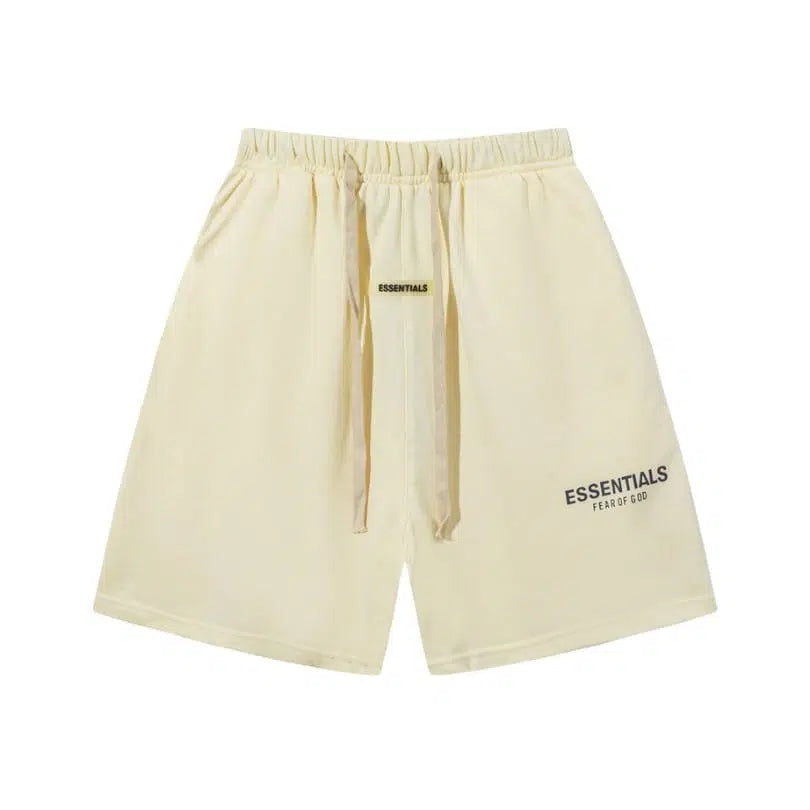 Prism Cream Logo Shorts