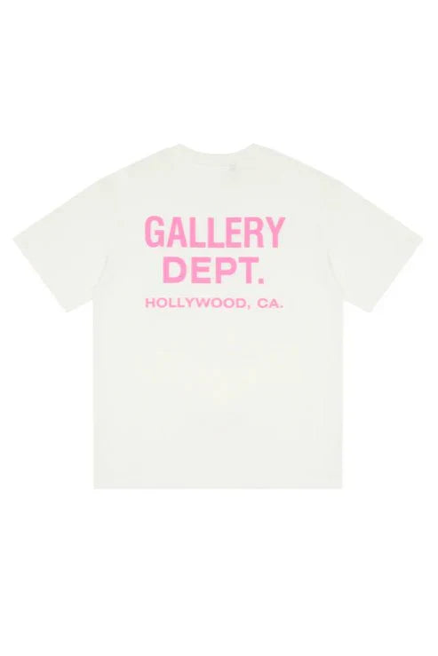 Gallery Tee Pink - FetchStyles