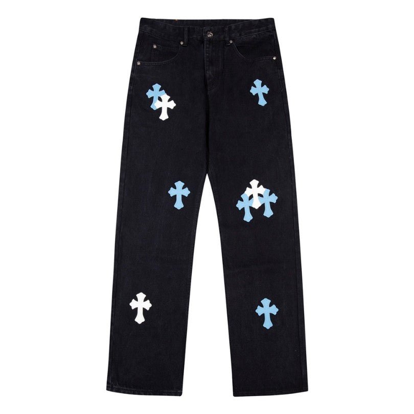 Gothic Patch Jeans - FetchStyles