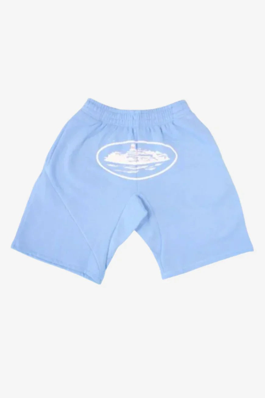 Island Shorts Baby Blue - FetchStyles