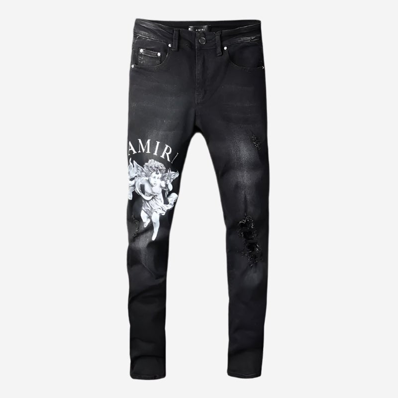 Jeans AMIRI Angel Black - FetchStyles