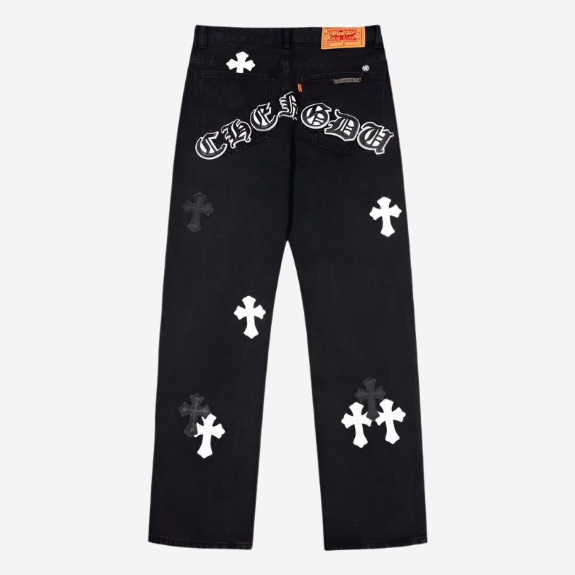 Jeans Chrome Hearts - FetchStyles
