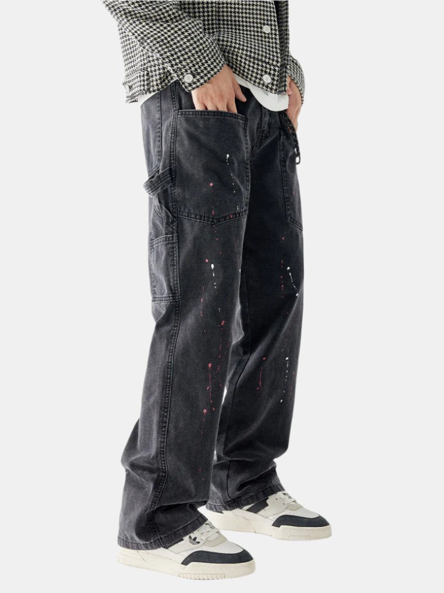 Retro Loose Fit Trousers - FetchStyles