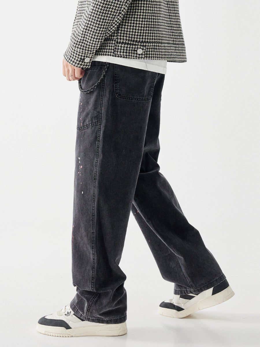 Retro Loose Fit Trousers - FetchStyles
