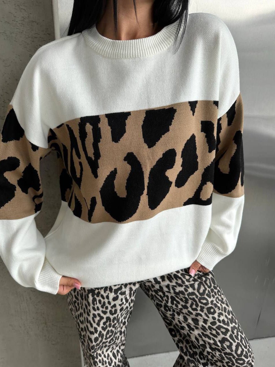 Retro - Oversize Damenpullover - FetchStyles