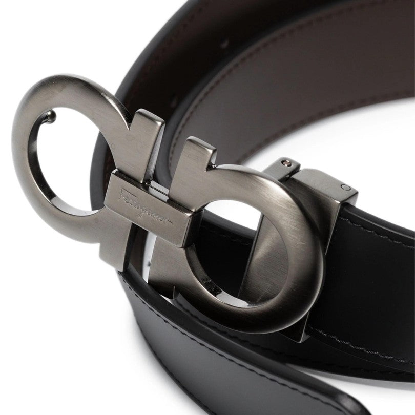 Armaniq Black Clasp Belt