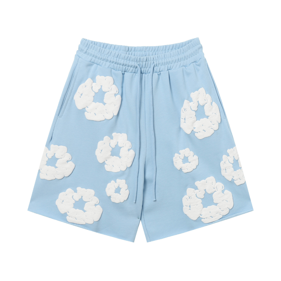 Denim Trs Sky Blue Short set