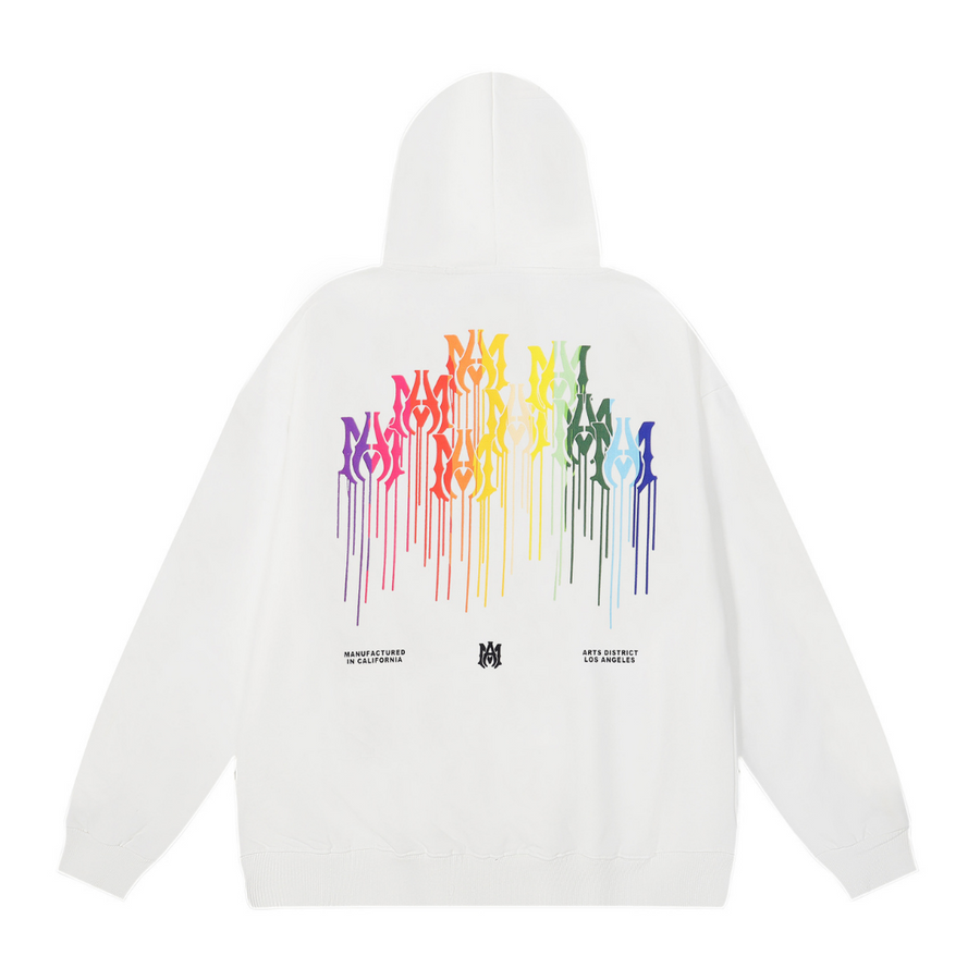 Amr M.A. Drip Collage Hoodie