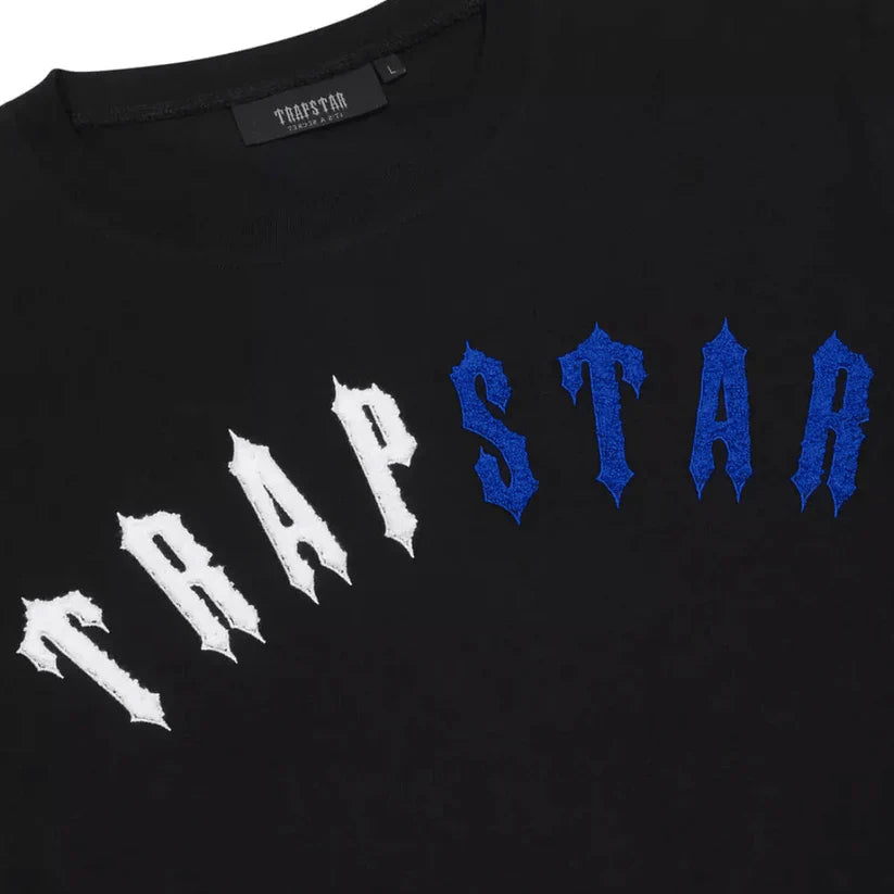 "TS" Short Set Black Blue