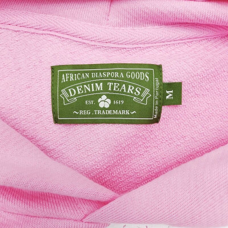 Denim Trs Hoodie Pink