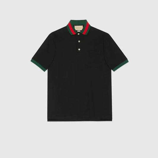 "GG" Polo Cotton