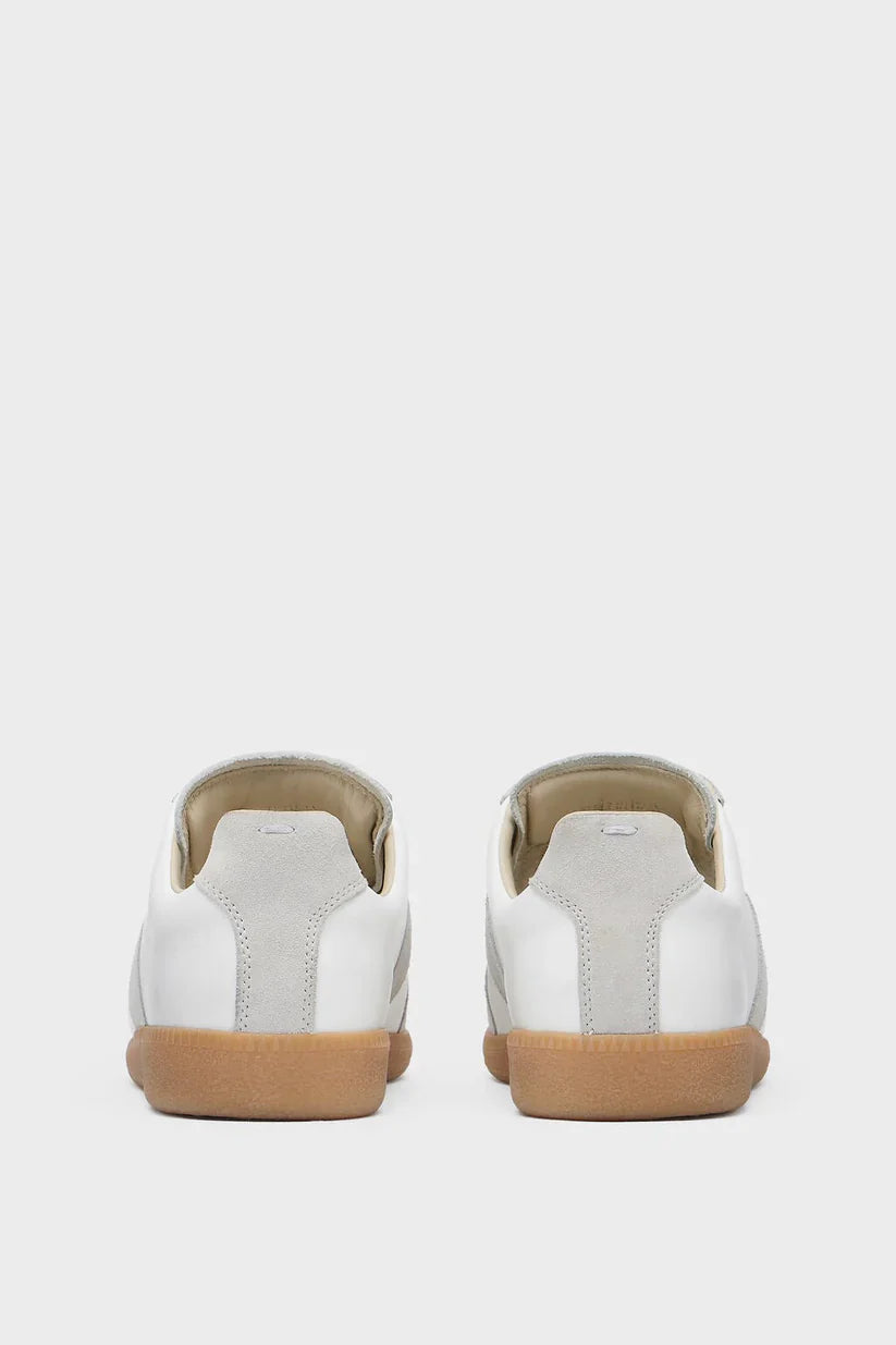 "Maison" Sneaker Weiß-Grau