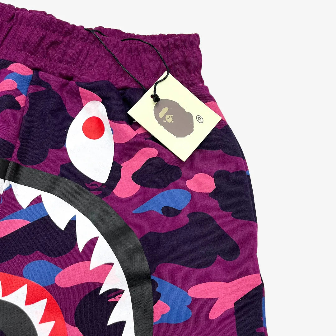FeralCrest Camo Bite Shorts Amethyst