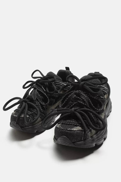 Black Athletic Shoes - FetchStyles