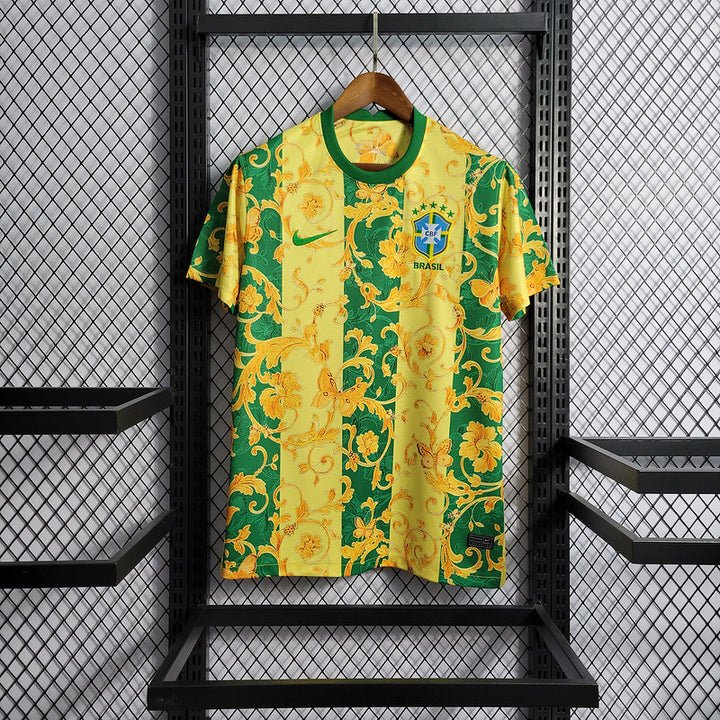 Brazil Special Edition Floral Jersey 2022 - 2023 - FetchStyles