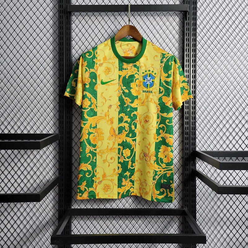 Brazil Special Edition Floral Jersey 2022 - 2023 - FetchStyles