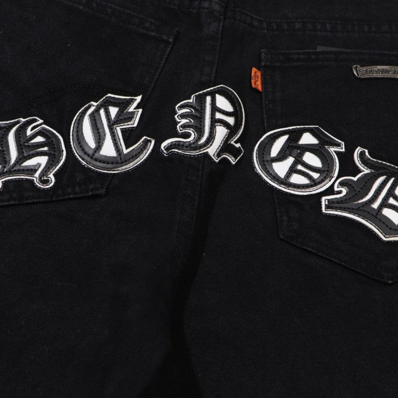 Jeans Chrome Hearts - FetchStyles