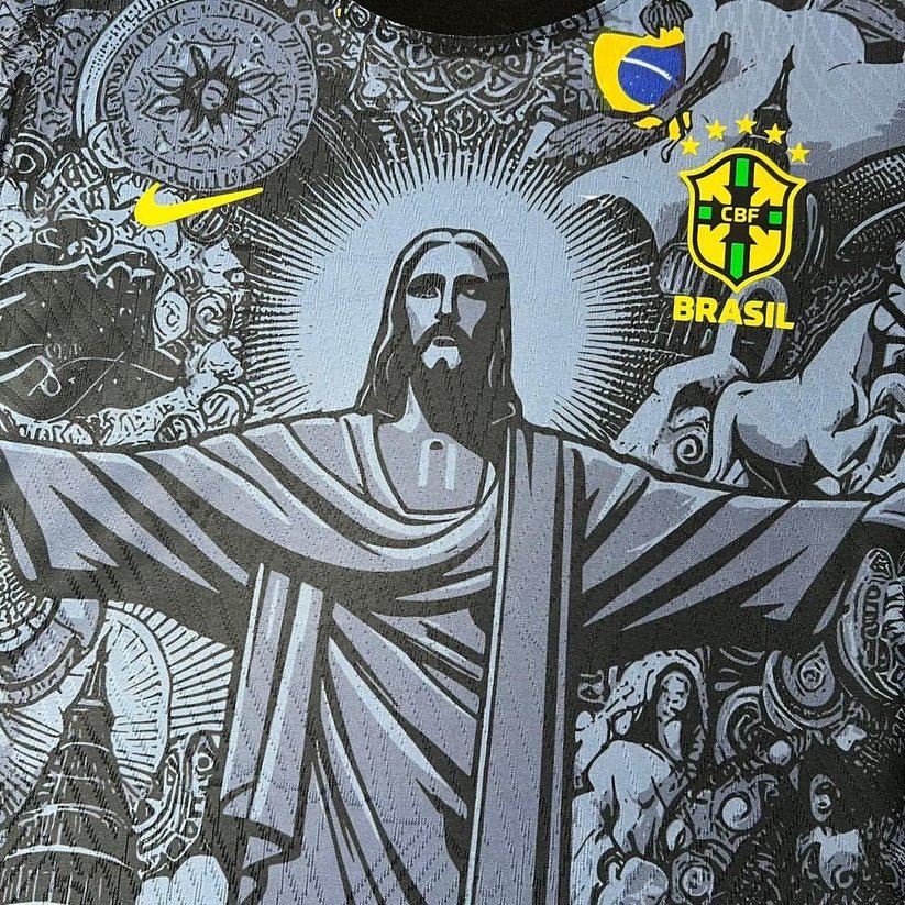 Jesus Brazil National Jersey – Zornheim Special Release - FetchStyles