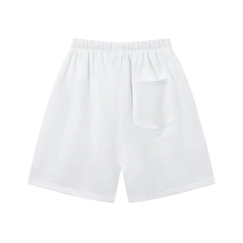 Prism White Logo Shorts