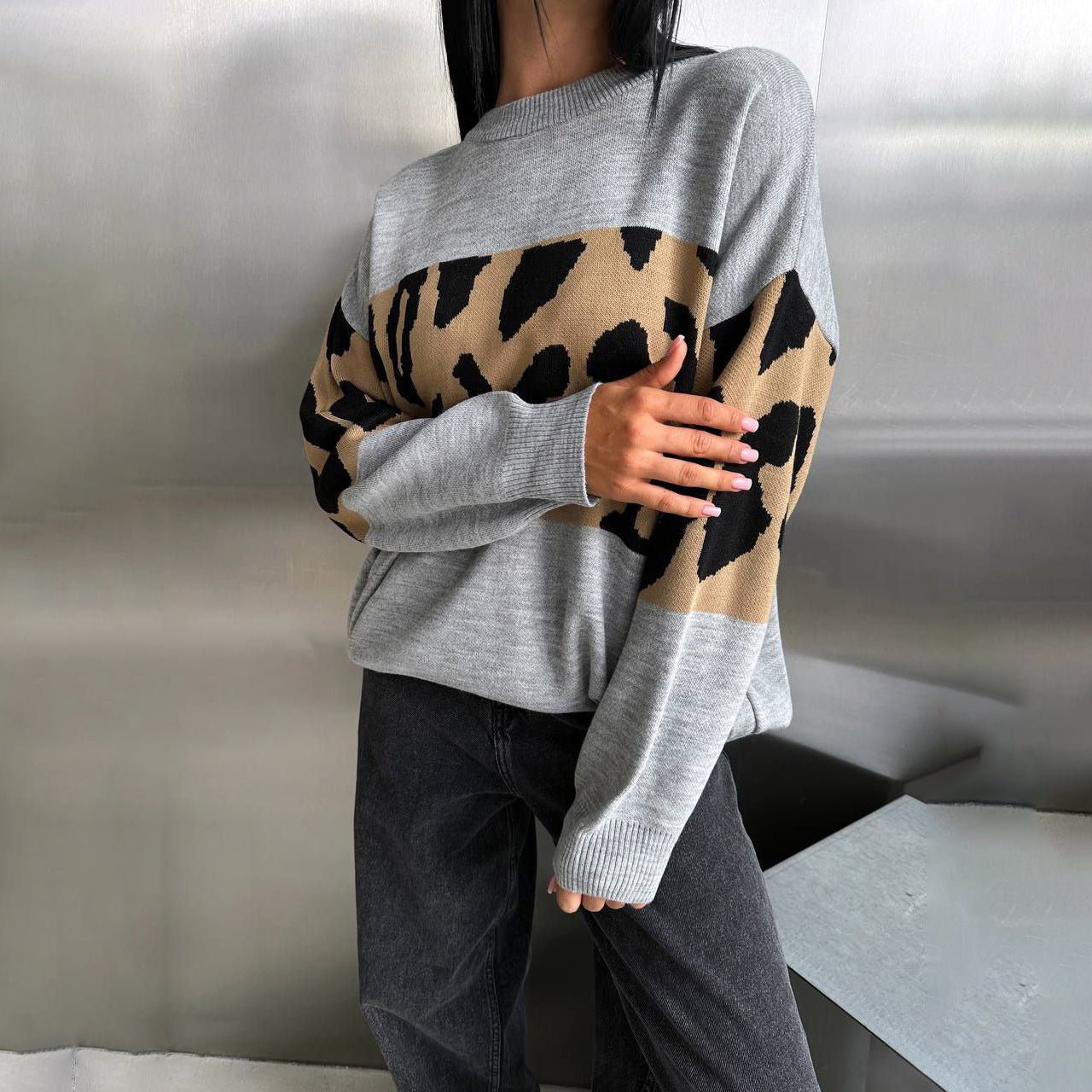 Retro - Oversize Damenpullover - FetchStyles