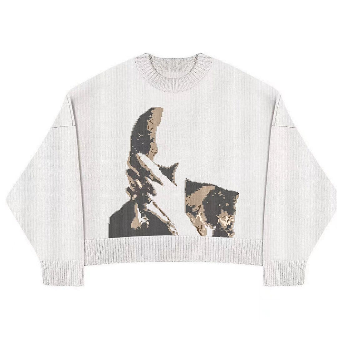 Retro Think Sweater - FetchStyles