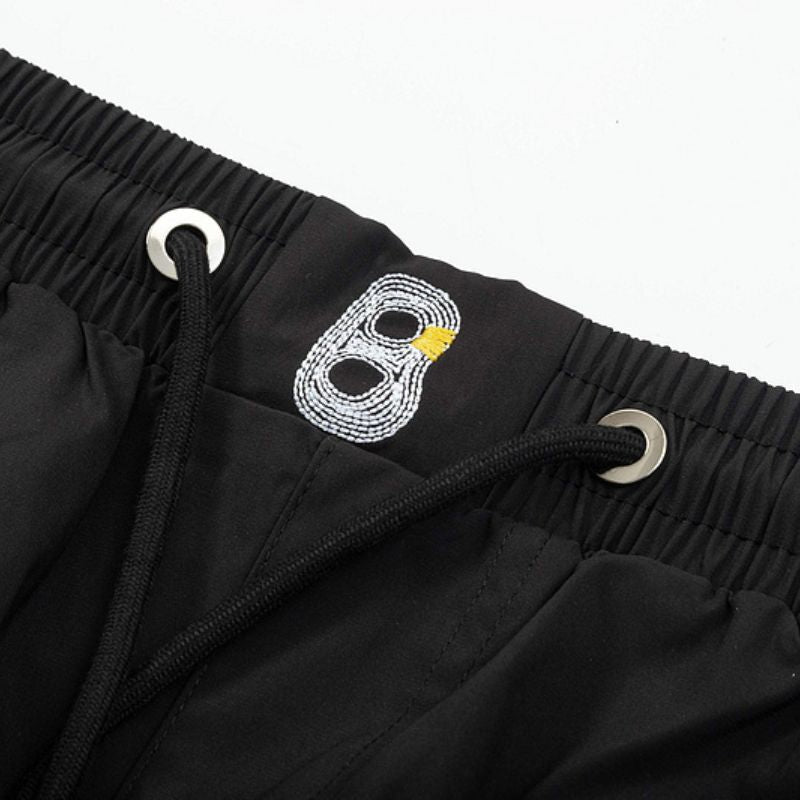 Short Burberry Black BY069 - FetchStyles