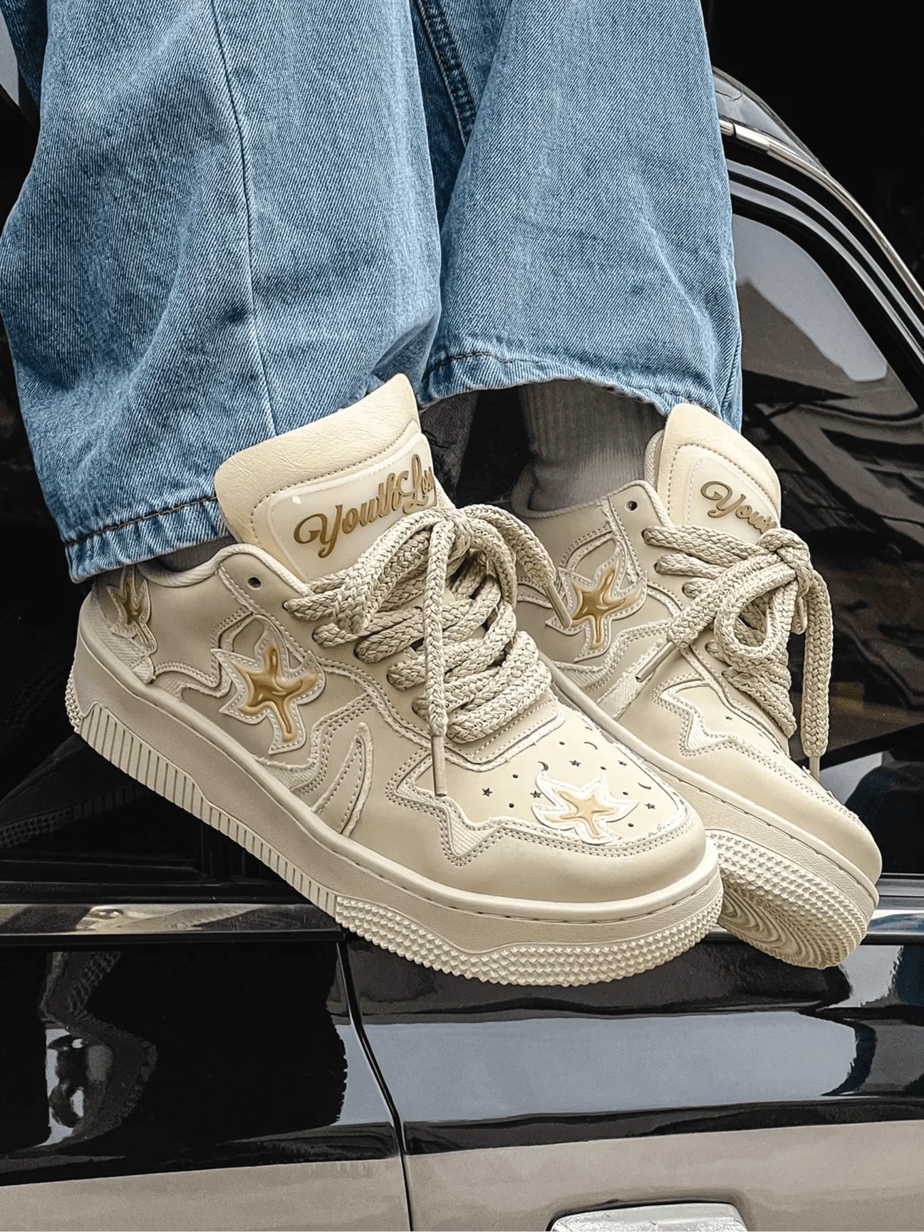 Stars Fetch Sneakers - FetchStyles